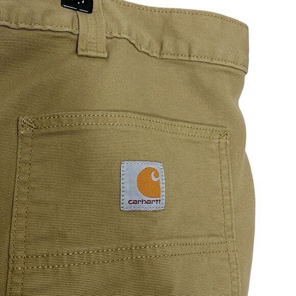 Carhartt Pants Mens 48x30 (49x30) Rugged Flex Relaxed Fit Canvas Lined Workwear - Picture 14 of 16